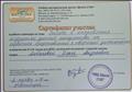 Сертификат участия в работе семинара "Способы и направления детской инициативы" 2017 г. Сертификат участия в работе семинара "Способы и направления детской инициативы" 2017 г.